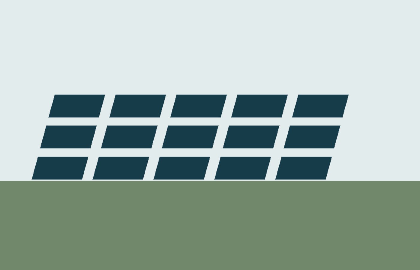 On-grid rooftop solar system